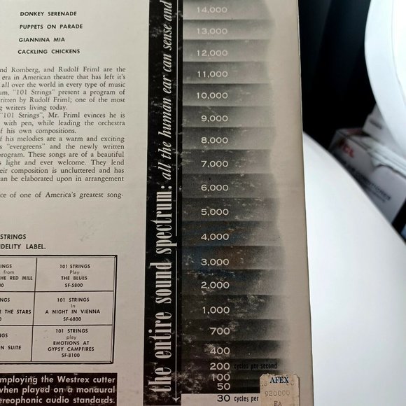 101 Strings Play The Sugar/Spice Of Rudolf Friml Vinyl 50s *MIN WEAR - Picture 6 of 14